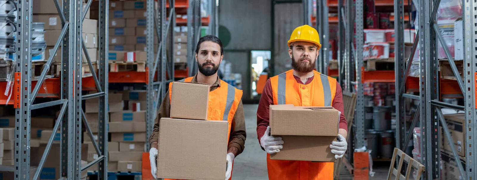 Pallet delivered with proof of delivery confirmed
