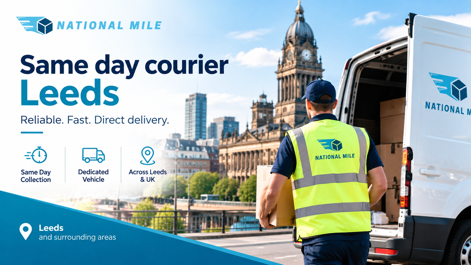 Same Day Courier Leeds: Reliable Urgent Delivery