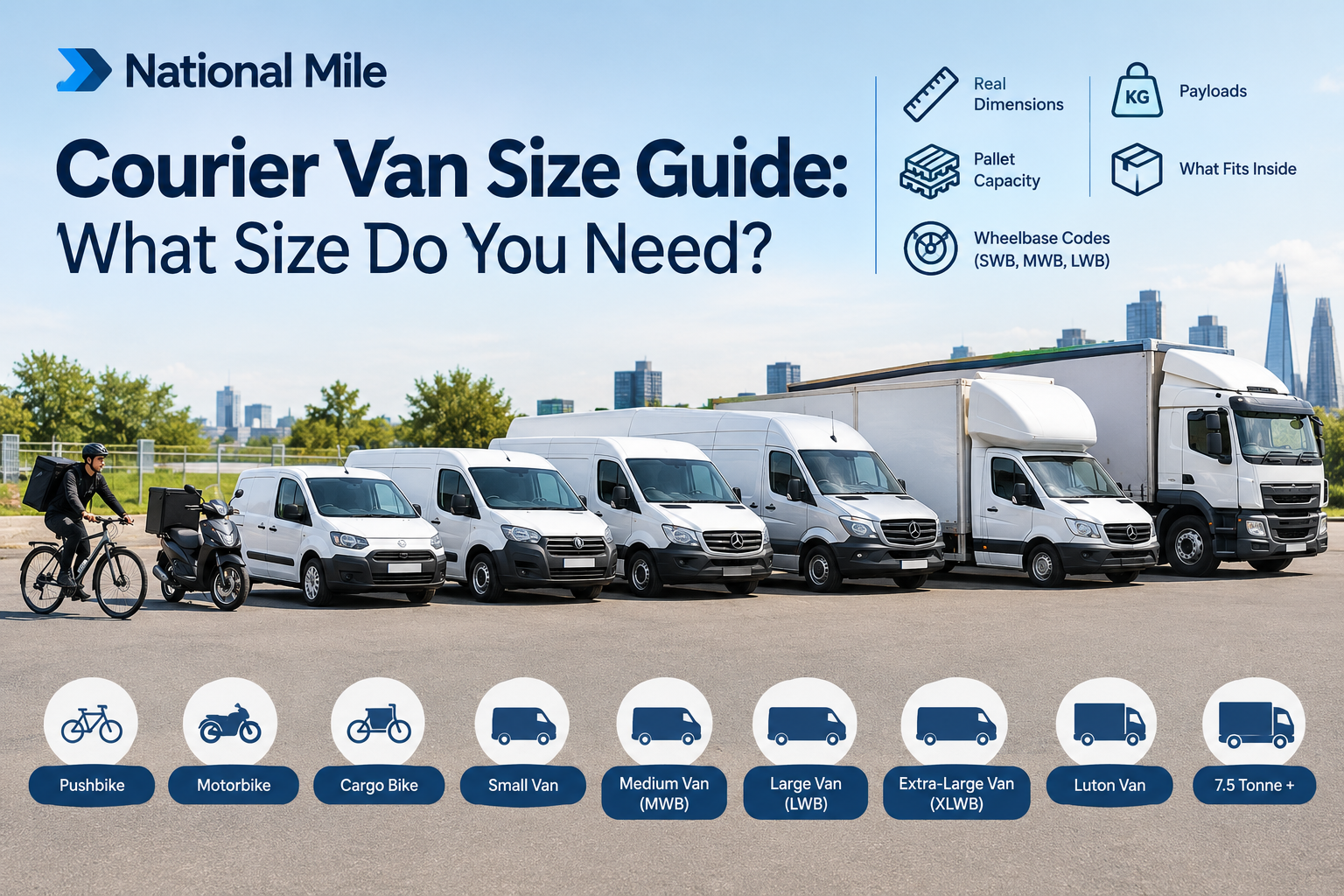Courier Van Size Guide: What Size Do You Need?