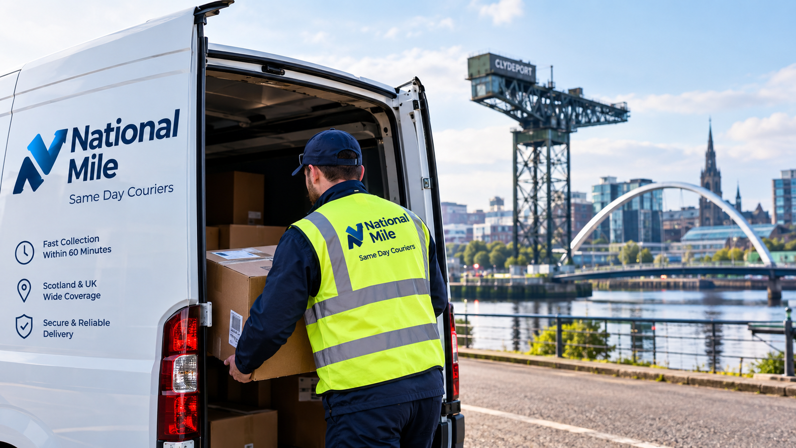 Same Day Courier Glasgow & Scotland | Nationwide Reach